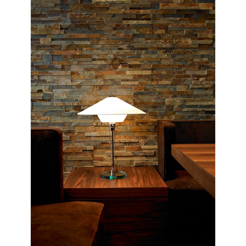 Tecnolumen Wagenfeld 28 Lámpara de mesa Níquel-mate, Transparente, claro, 1 luz main product photo