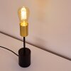Gnarp Lámpara de mesa dorado, Negro, 1 luz