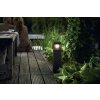 Philips Parterre Poste de Jardín LED Negro, 1 luz