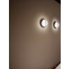 Fabas Luce Fullmoon Aplique LED Blanca, 1 luz