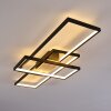 Alnarp Lámpara de Techo LED Madera clara, Negro, 1 luz