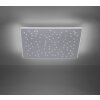 Lámpara de Techo Paul Neuhaus Q-NIGHTSKY LED Aluminio, 1 luz, Mando a distancia