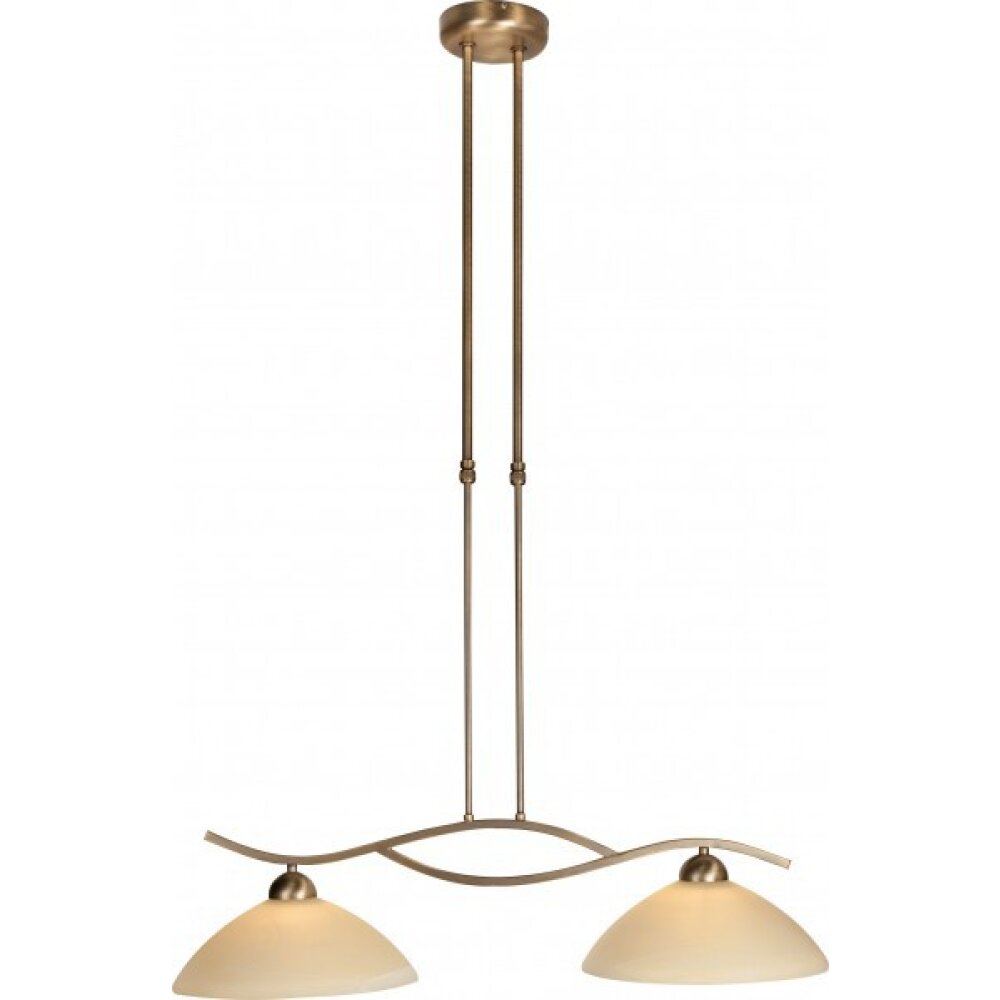Steinhauer CAPRI Lámpara suspendida Bronce, 2 luces main product photo