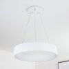 Kampala Lámpara Colgante LED Blanca, 1 luz