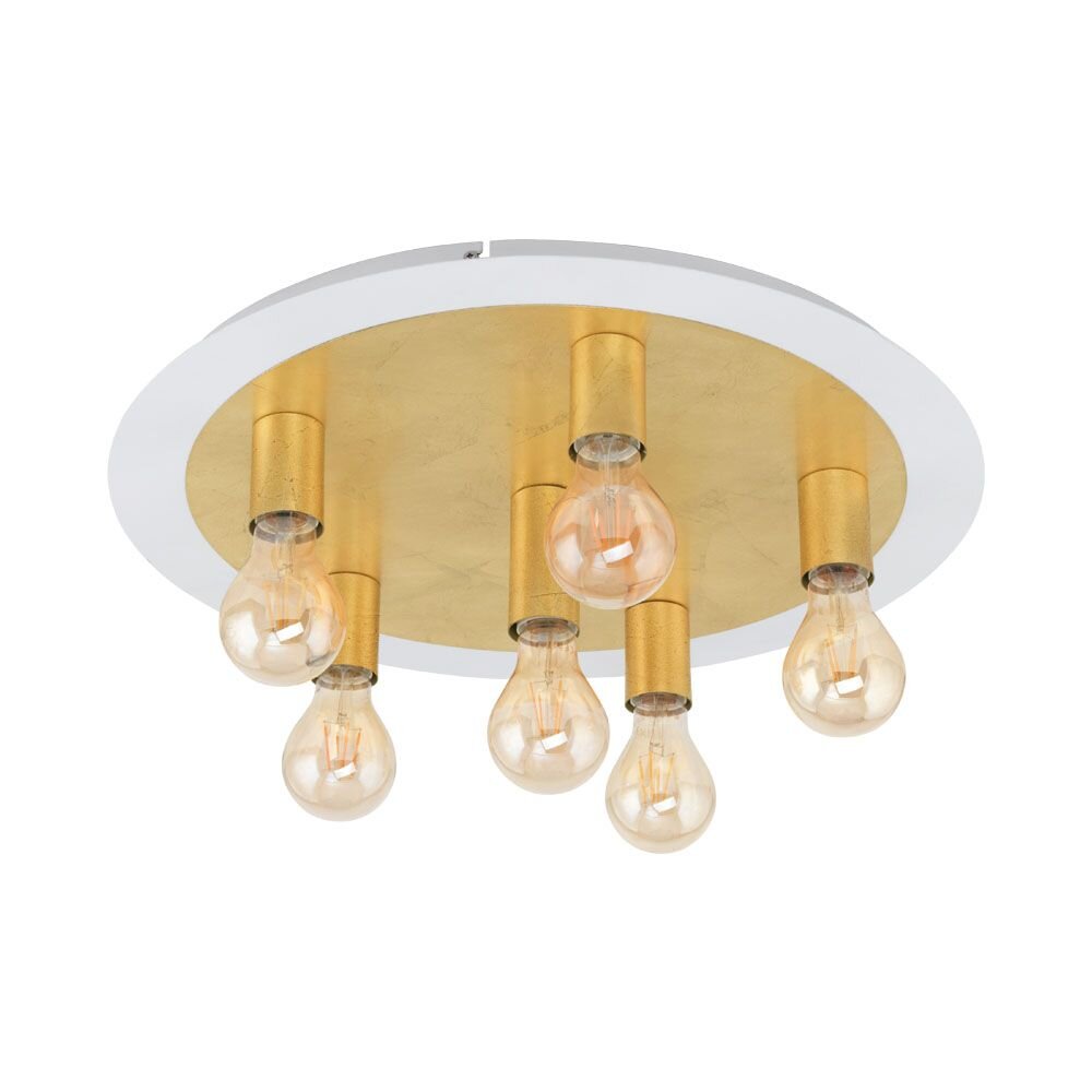 Eglo PASSANO Lámpara de Techo dorado, Blanca, 6 luces main product photo