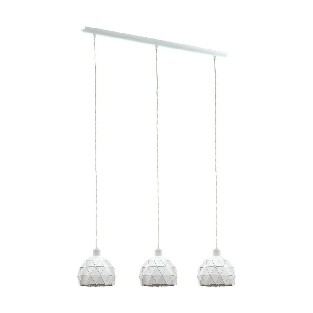 Eglo ROCCAFORTE Lámpara Colgante Blanca, 3 luces main product photo