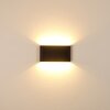 Marsh Aplique para exterior LED Negro, 2 luces