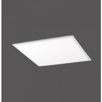 Leuchten-Direkt FLAT Lámpara de techo LED Blanca, 1 luz