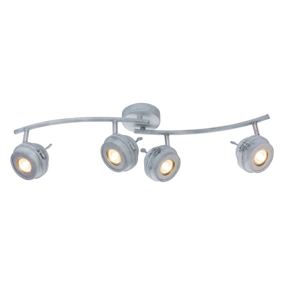 Globo MYCAH Lámpara de Techo LED Gris, 4 luces main product photo
