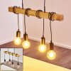 Barbengo Lámpara Colgante Negro, 4 luces