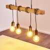 Barbengo Lámpara Colgante Negro, 4 luces