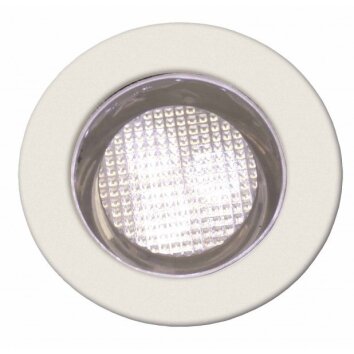 Brilliant Cosa 30 Focos empotrables LED Acero inoxidable, 10 luces