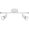 Brilliant Loona Foco de techo LED Blanca, 2 luces