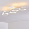 Halmstad Lámpara de Techo LED Blanca, 1 luz