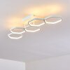 Halmstad Lámpara de Techo LED Blanca, 1 luz