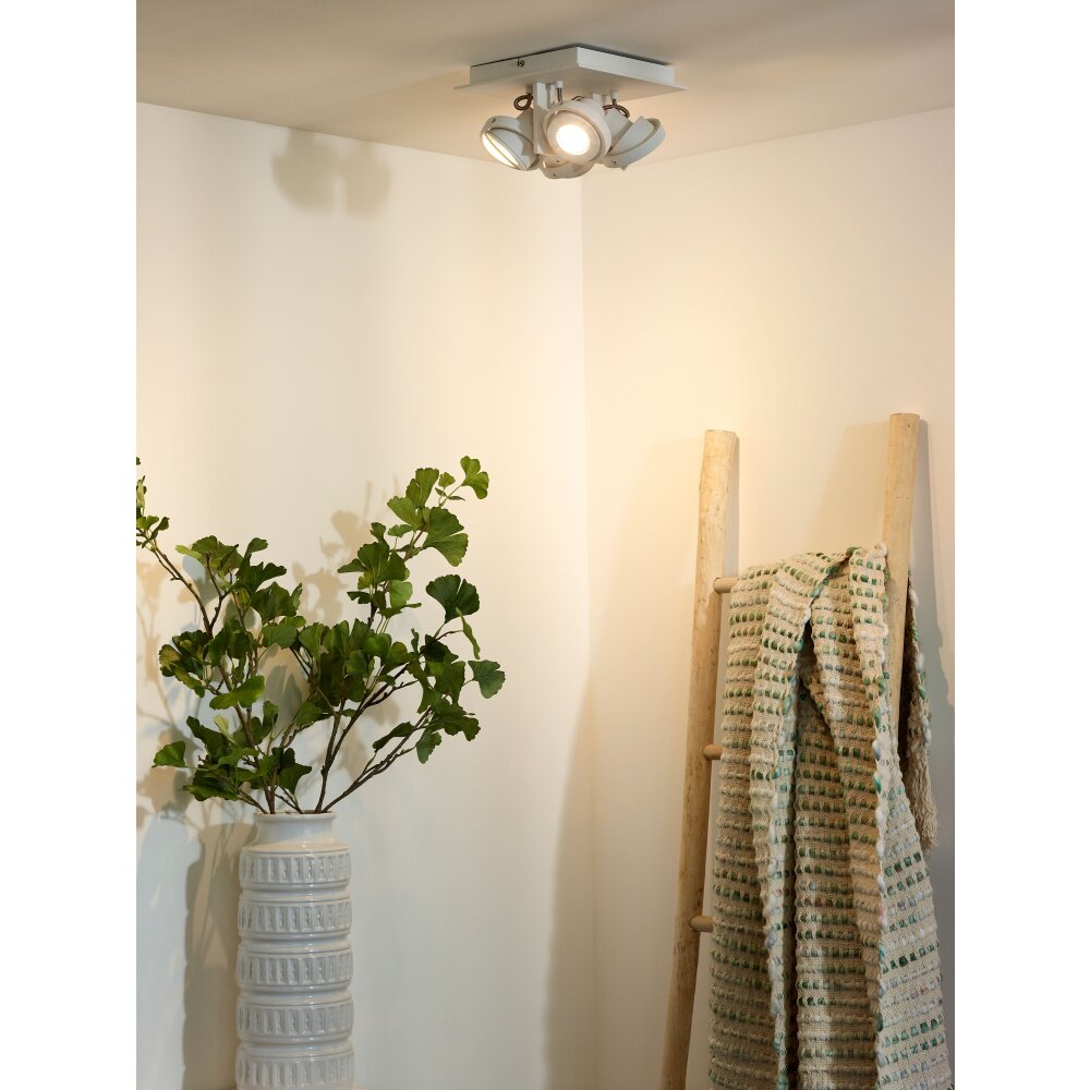 Foco de techo Lucide LANDA LED Blanca, 4 luces main product photo