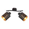 Proyector Globo TUNNO Negro, 2 luces