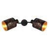 Proyector Globo TUNNO Negro, 2 luces