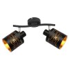 Proyector Globo TUNNO Negro, 2 luces