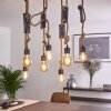 Graauw Lámpara Colgante Marrón, Gris, 7 luces