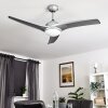 Sanford Ventilador de techo Plata, 1 luz, Mando a distancia