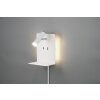 Trio Leuchten ELEMENT Aplique LED Blanca, 3 luces