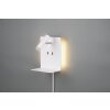 Trio Leuchten ELEMENT Aplique LED Blanca, 3 luces