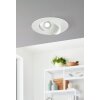 Eglo RONZANO Lámpara empotrable LED Plata, Blanca, 1 luz