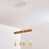 Barbengo Lámpara Colgante Negro, 4 luces