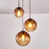 Lámpara Colgante Degevos Marrón, 3 luces Lámpara Colgante Degevos Marrón, 3 luces