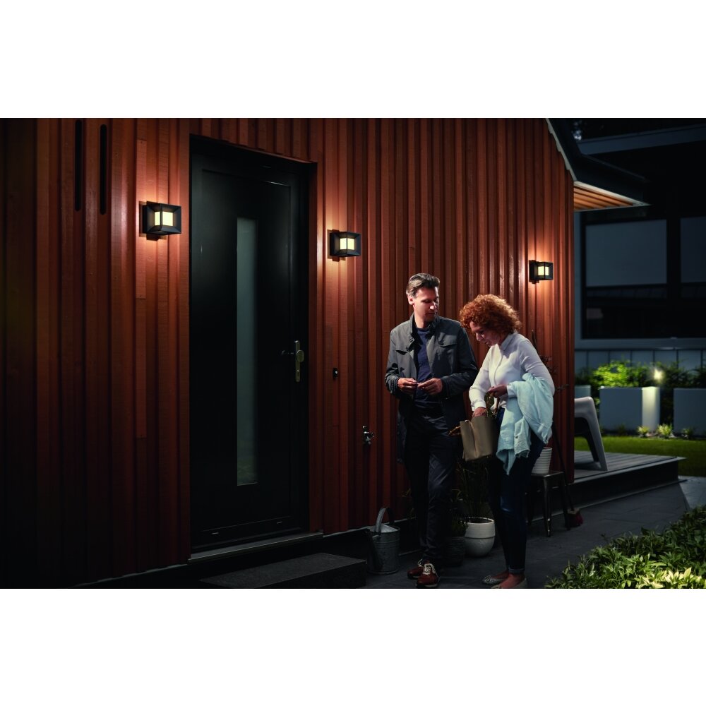 Philips Parterre Aplique para exterior LED Negro, 1 luz main product photo