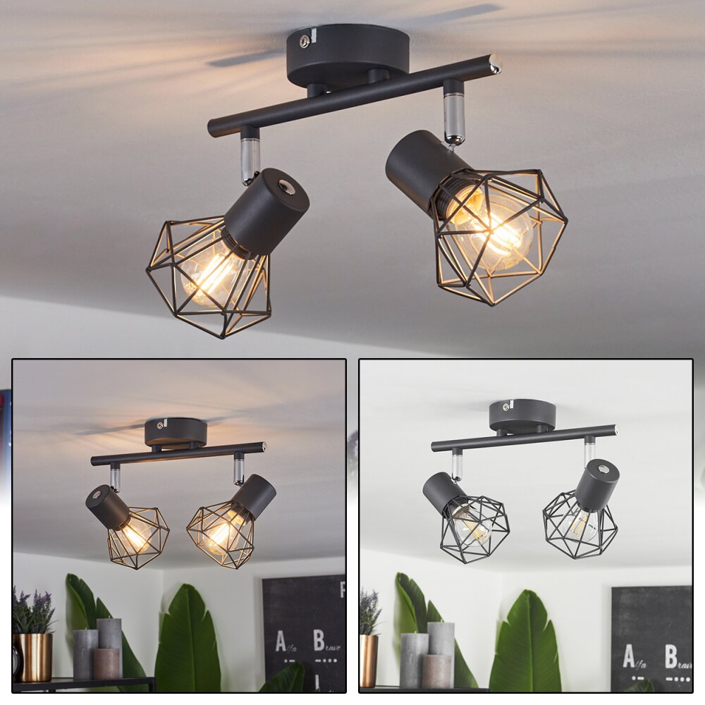 Gullspang Lámpara de Techo Antracita, 2 luces main product photo