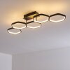 Halmstad Lámpara de Techo LED Negro, 1 luz