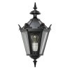 KS Verlichting Oxford Aplique Negro, 1 luz