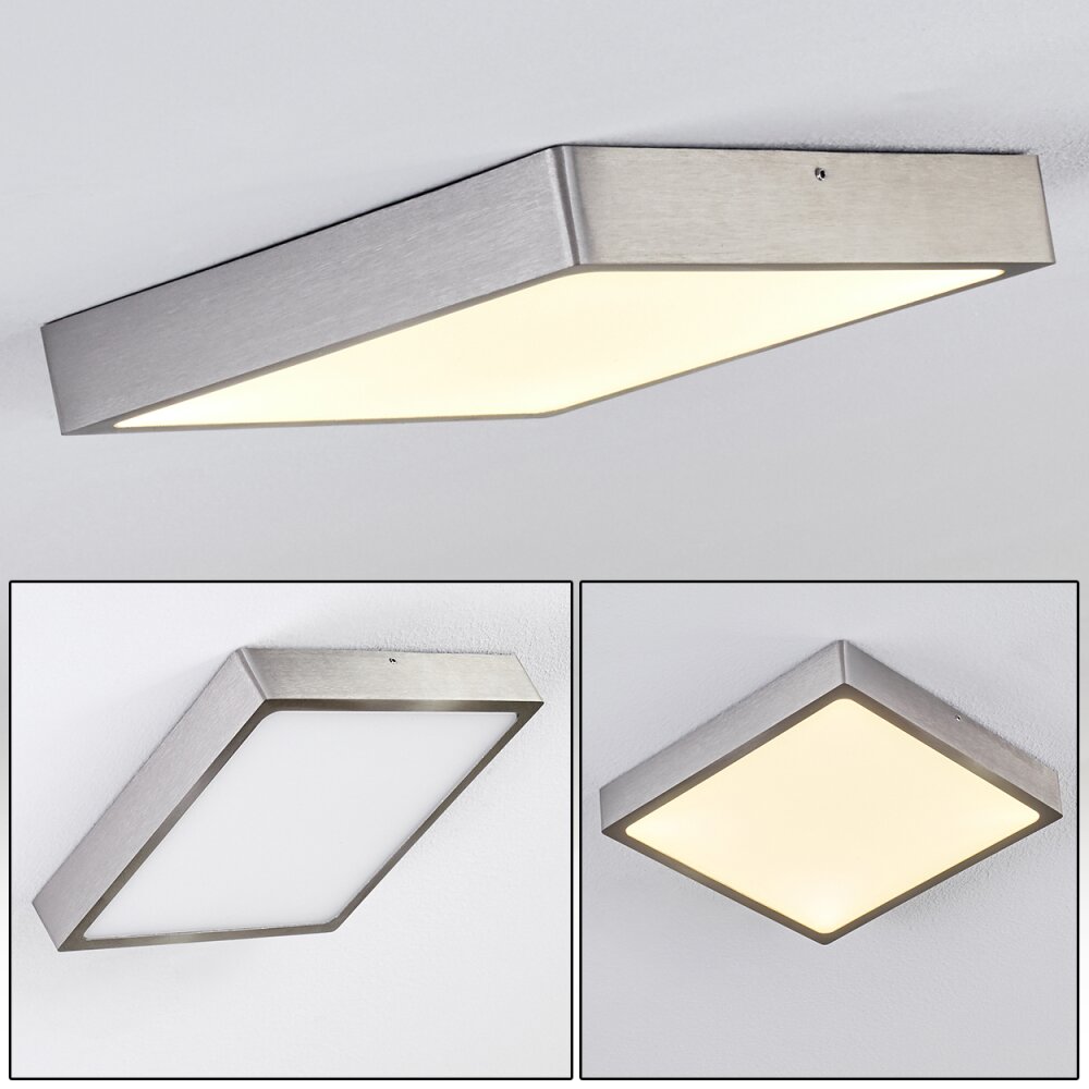 Broglen Lámpara de Techo LED Níquel-mate, 1 luz main product photo