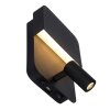 Lucide BOXER Aplique LED Negro, 2 luces