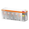 Osram LED E27 7 Watt 2700 Kelvin 806 Lúmenes paquete de 5