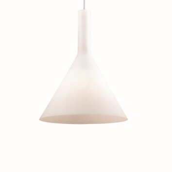 Ideal Lux COCKTAIL Lámpara Colgante Blanca, 1 luz
