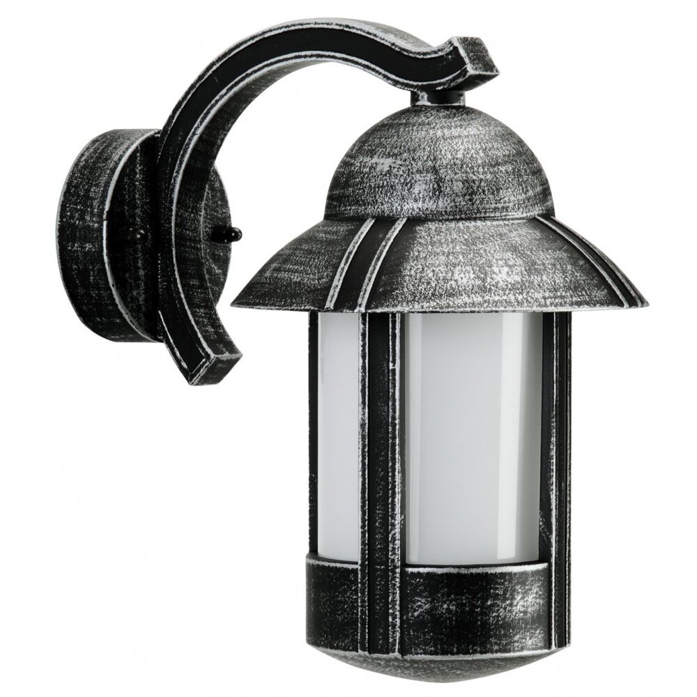 Albert 1841 Aplique para exterior Negro, Plata, 1 luz main product photo