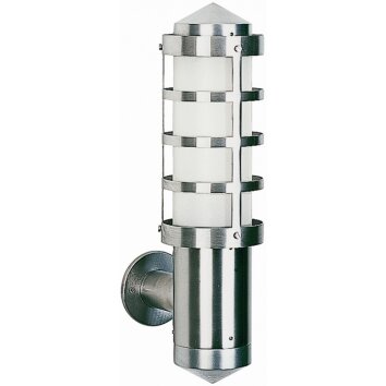 Albert 627 Aplique para exterior Acero inoxidable, 1 luz