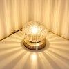 Edane Lámpara de Mesa LED Níquel-mate, 1 luz