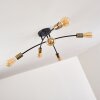 Duvin Lámpara de Techo Negro, 6 luces