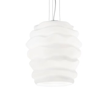 Ideal Lux KARMA Lámpara Colgante Cromo, 1 luz