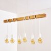 Barbengo Lámpara Colgante Blanca, 6 luces