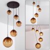 Lámpara Colgante Degevos Marrón, 5 luces