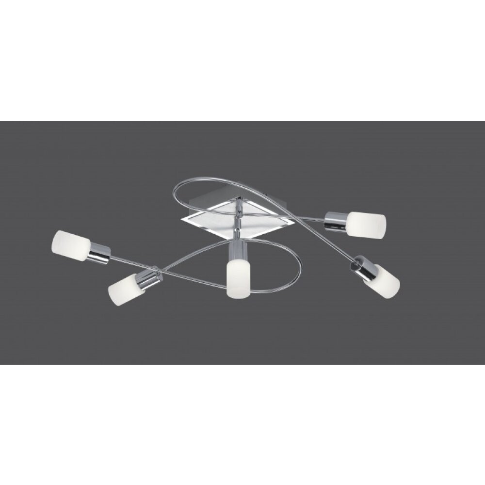 Trio 8214 Lámpara de techo LED Aluminio, Acero inoxidable, 5 luces main product photo