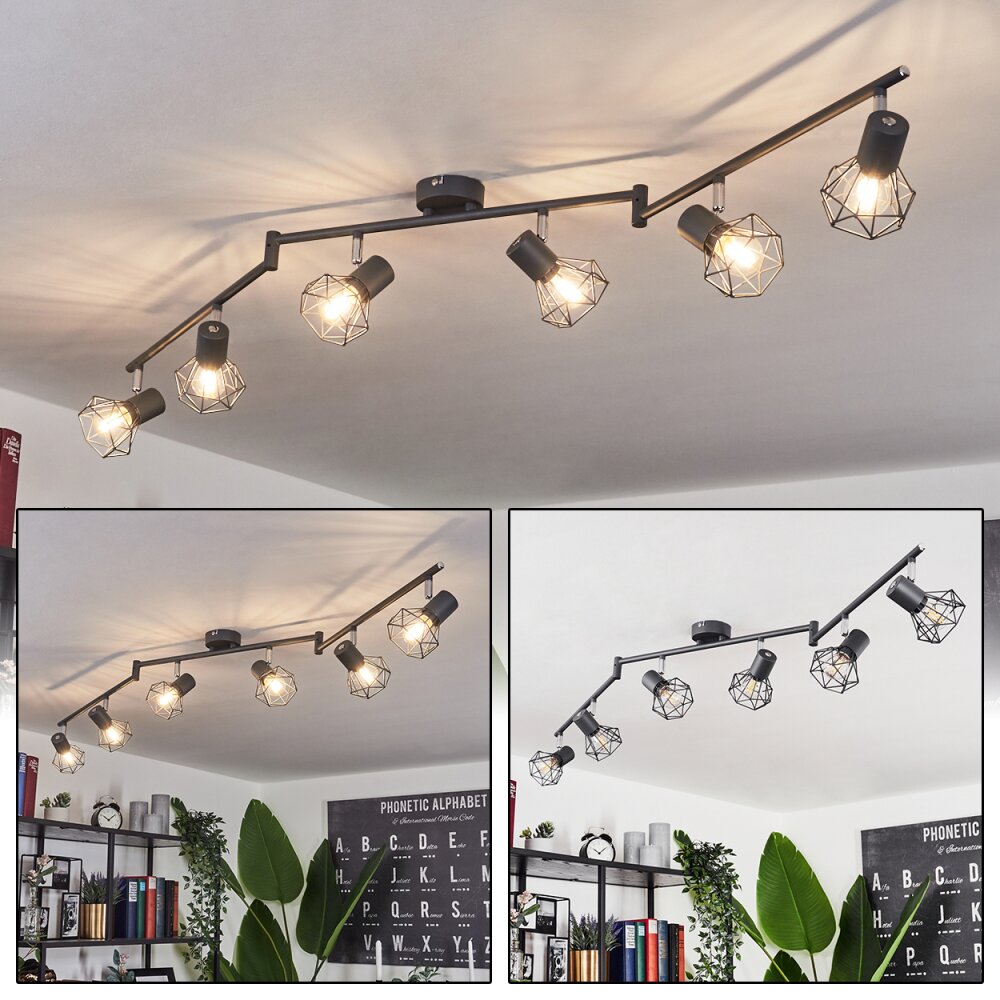 Gullspang Lámpara de Techo Antracita, 6 luces main product photo