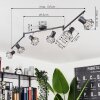 Gullspang Lámpara de Techo Antracita, 6 luces