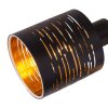 Lámpara de Techo Globo TUNNO Negro, 3 luces