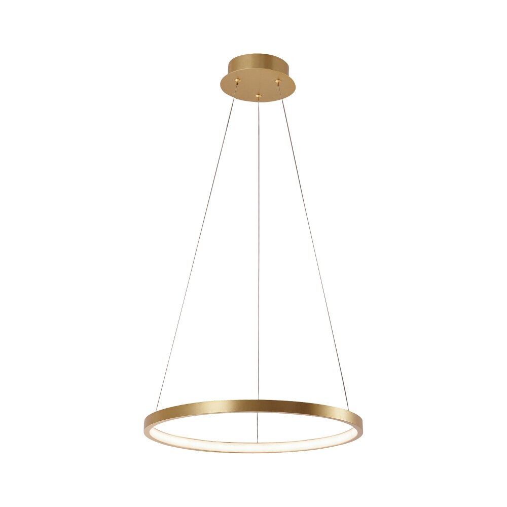Lámpara Colgante Leuchten Direkt CIRCLE LED dorado, 1 luz main product photo